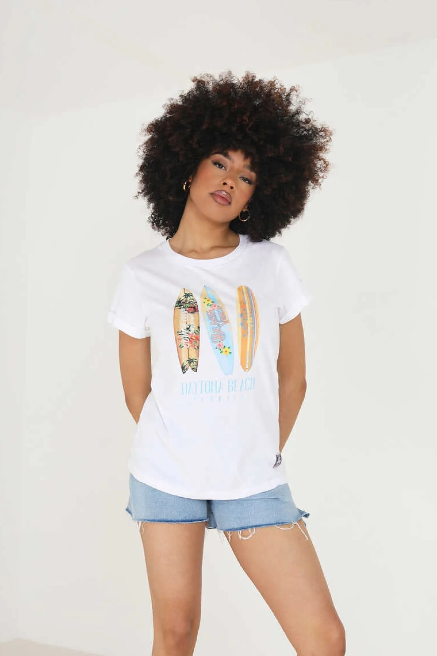 Brave Soul T-Shirts-T-Shirt Manga Curta Estampada
