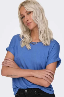 Only T-Shirts-T-Shirt Manga Curta Gola Redonda