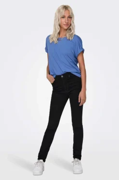 Only T-Shirts-T-Shirt Manga Curta Gola Redonda