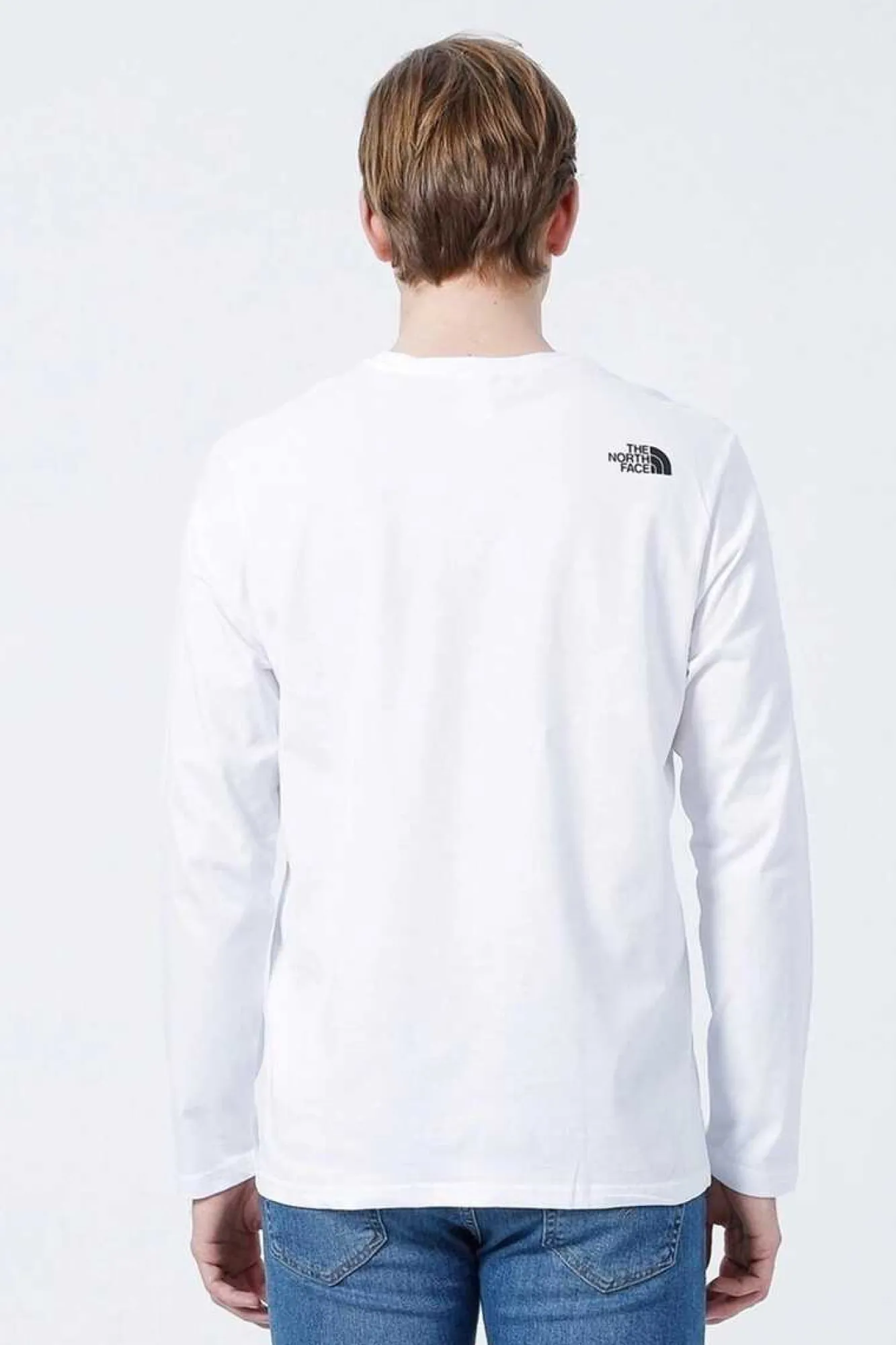 The North Face T-Shirt Manga Curta Logo Branco Clearance