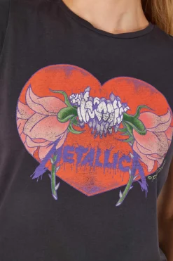 Noisy May Licencas-T-Shirt Manga Curta Print Frontal