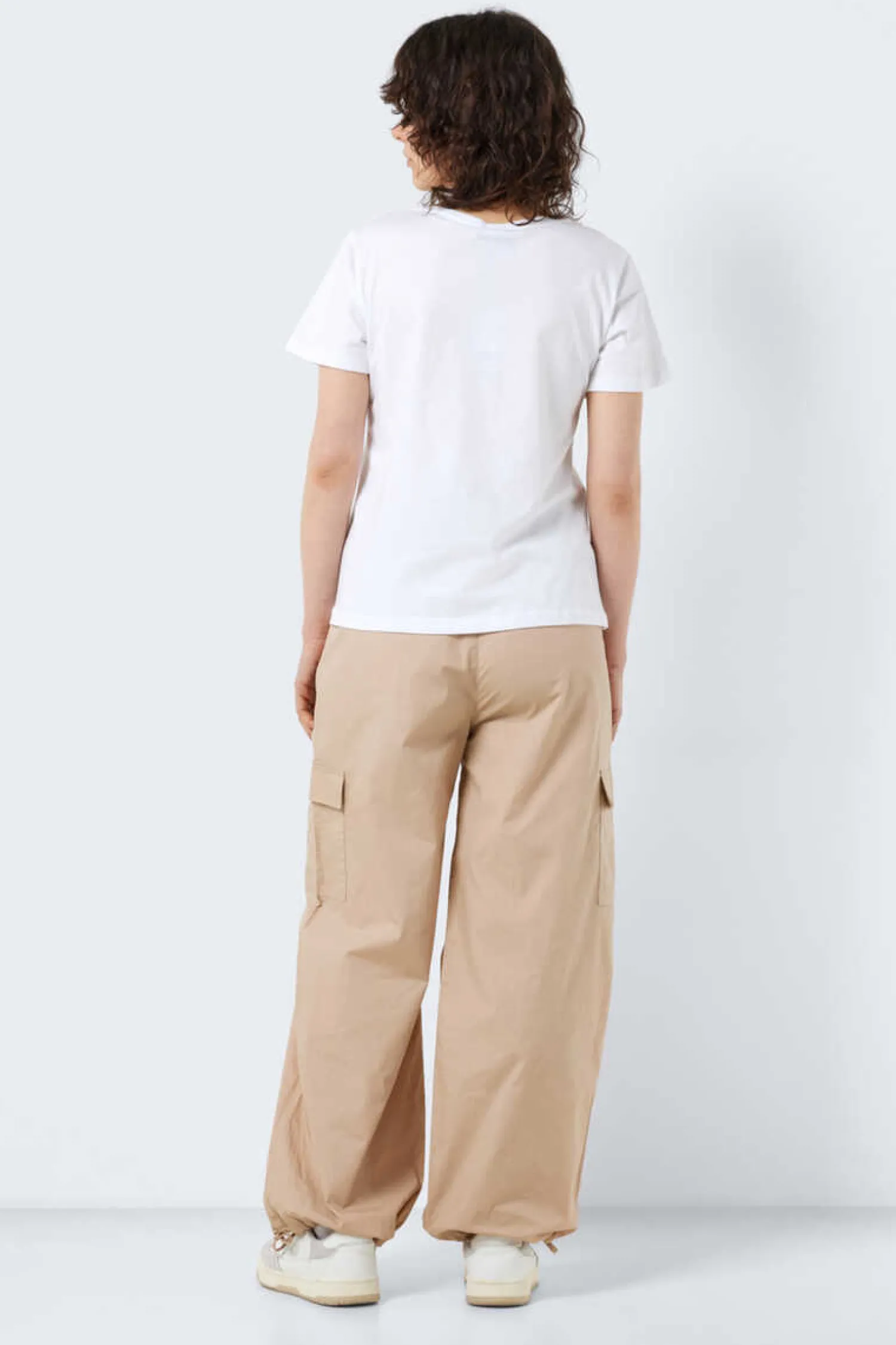 Noisy May Licencas-T-Shirt Manga Curta Print Frontal