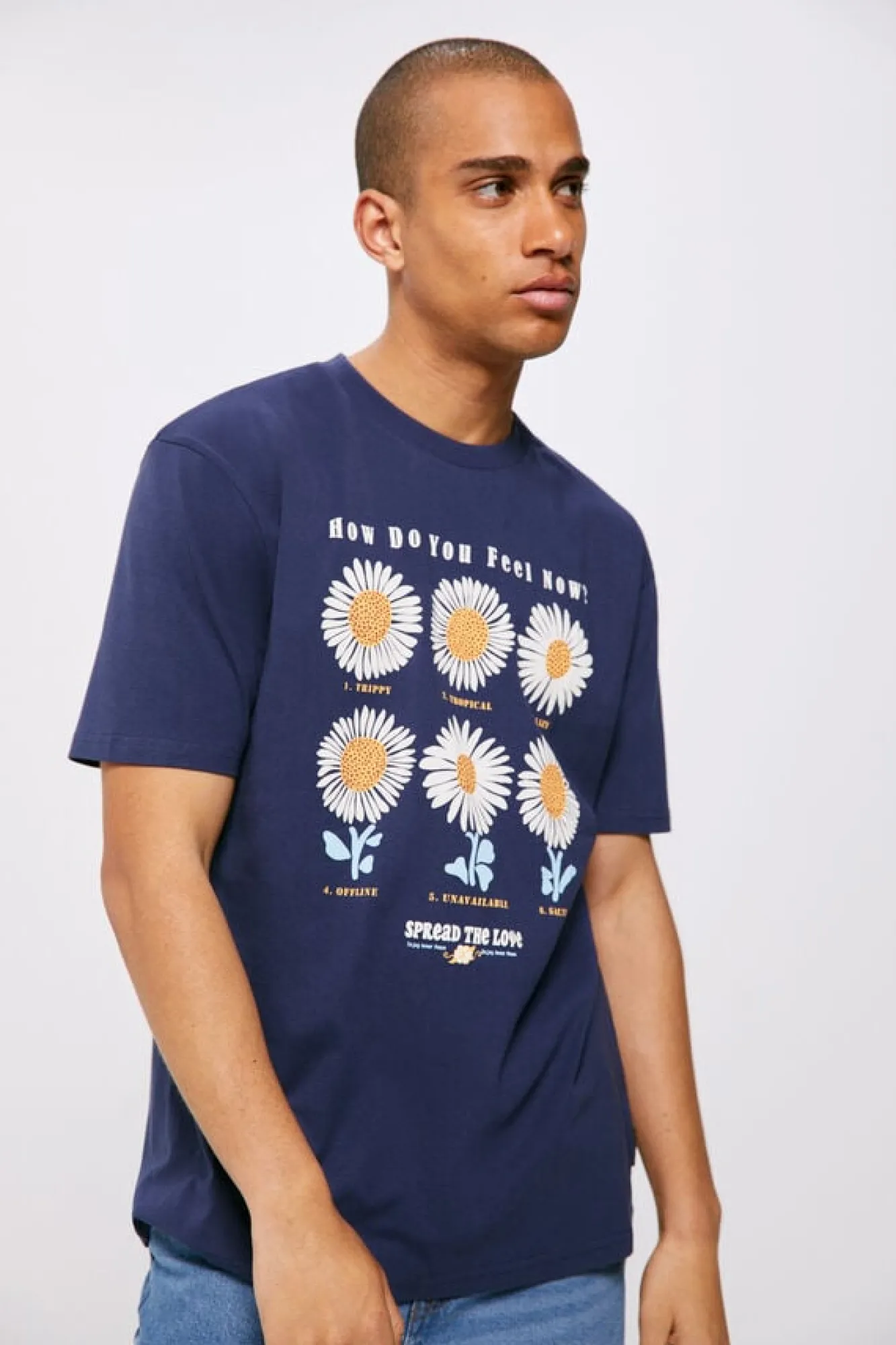 Springfield T-Shirt Margaridas Azulado Hot