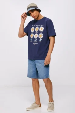 Springfield T-Shirt Margaridas Azulado Hot