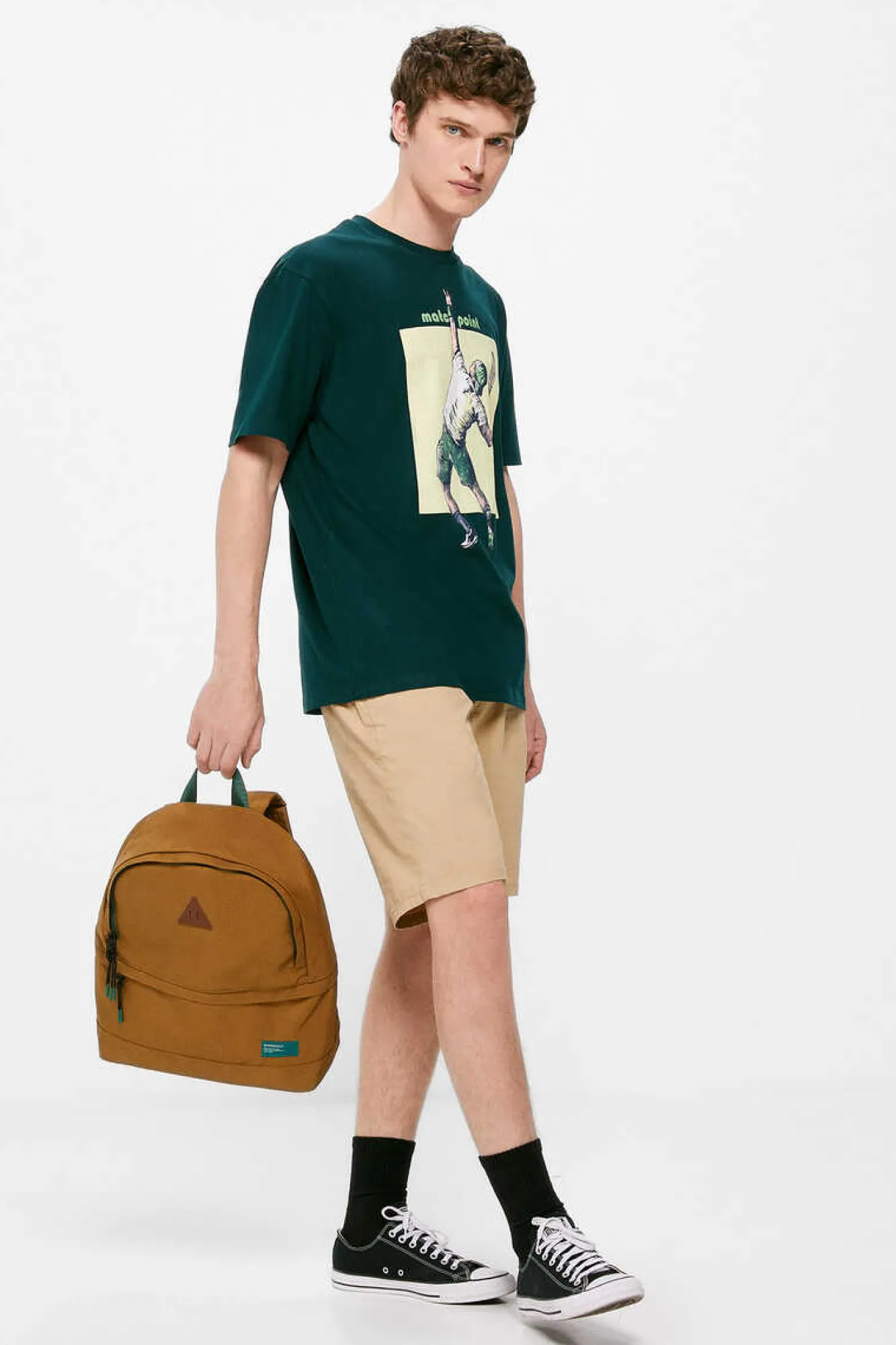 Springfield T-Shirt Match Point Malva Sale