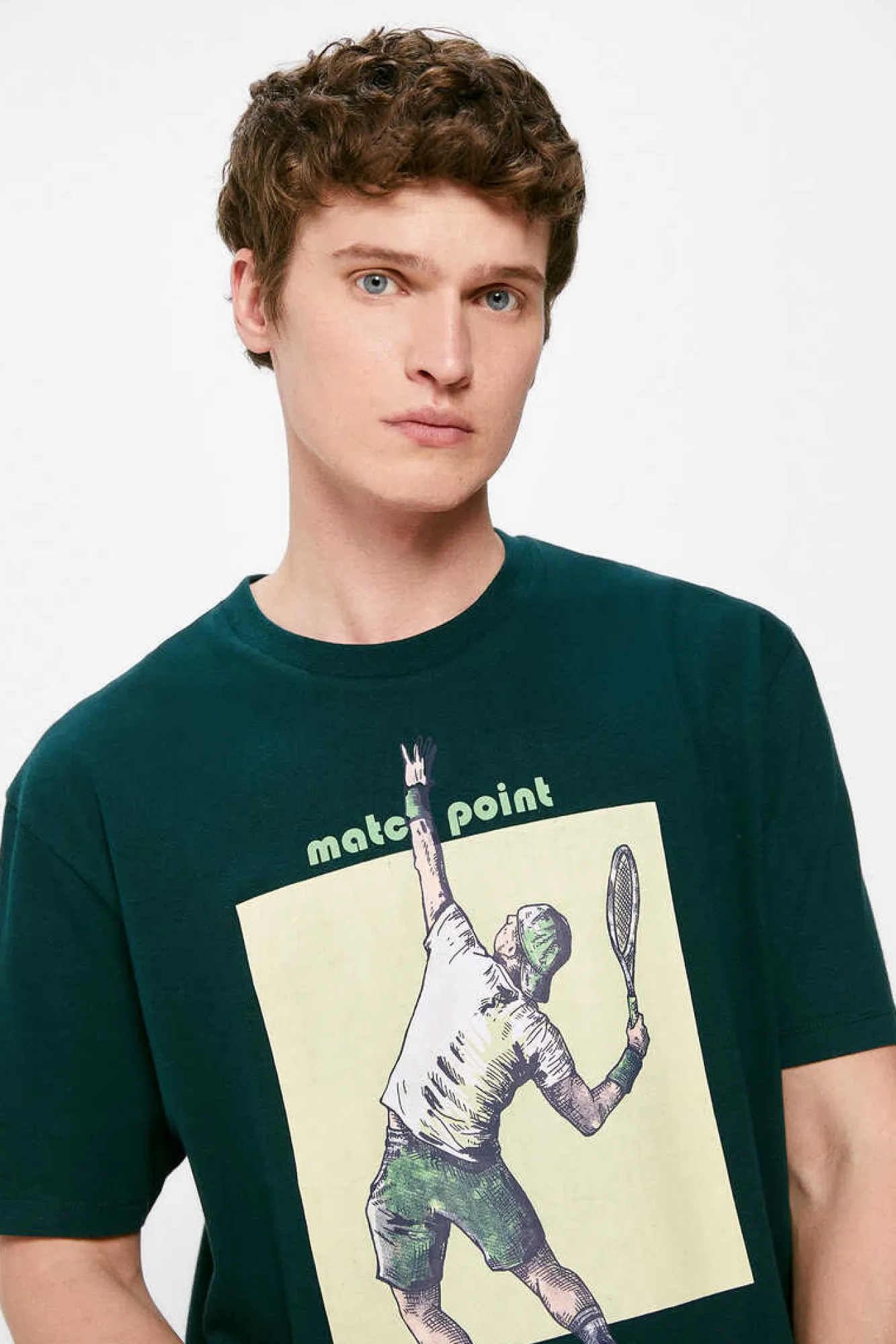 Springfield T-Shirt Match Point Malva Sale