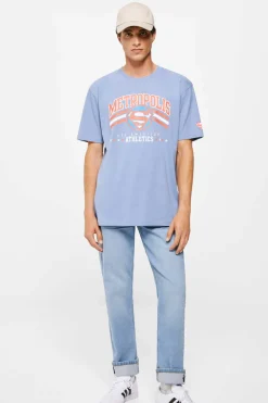 Springfield T-Shirt Metropolis Superman Azul Online