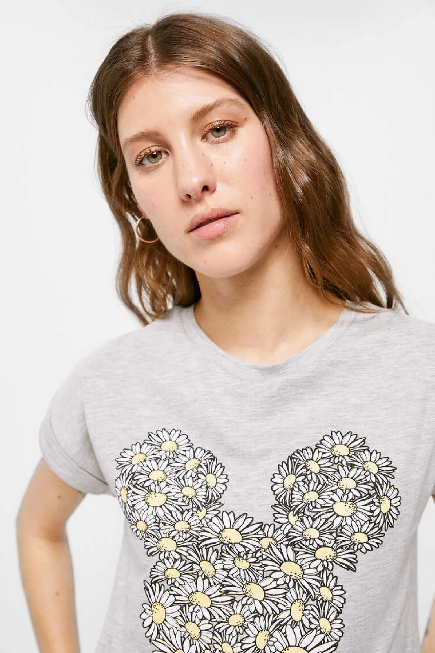 Springfield Licencas-T-Shirt Mickey Margaridas