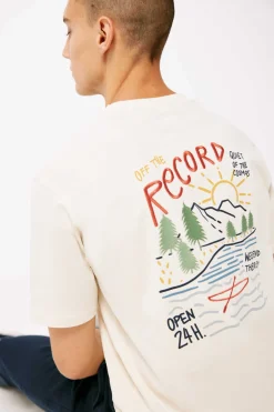 Springfield T-Shirt Of The Record Natural New