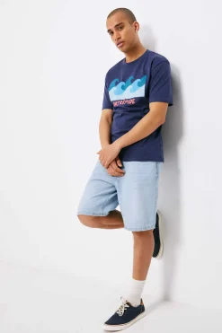 Springfield T-Shirt Ondas Azulado Sale