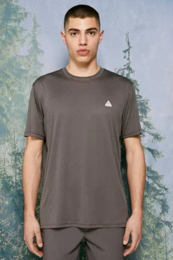 Springfield T-Shirt Outdoor Mix Cinza Sale