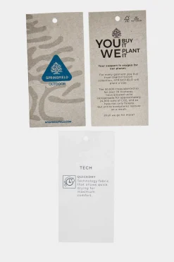 Springfield T-Shirt Outdoor Cortes Cinza Clearance