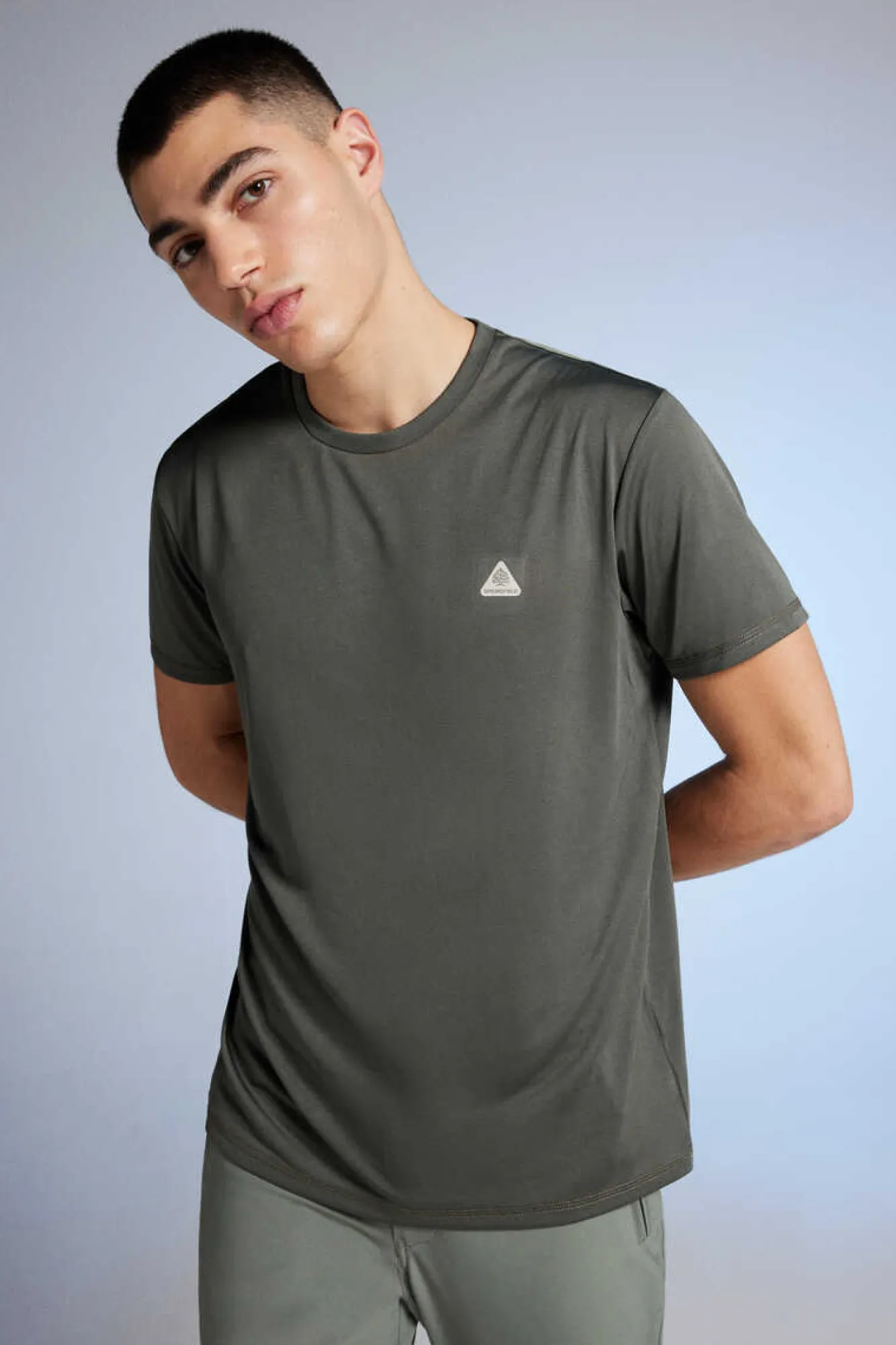 Springfield T-Shirt Outdoor Cortes Cinza Clearance