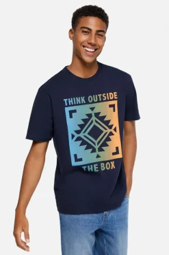 Springfield T-Shirt Outside The Box Azul Online