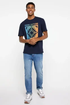 Springfield T-Shirt Outside The Box Azul Online