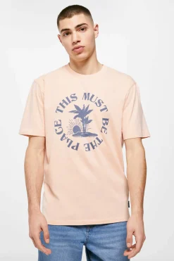 Springfield T-Shirt Palmeira Vermelho Hot