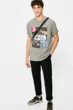 Springfield T-Shirt Private Tour Cinza