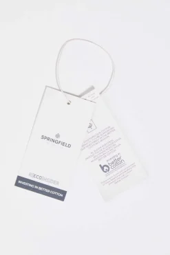 Springfield T-Shirt Respect The Locals Mix Azul Hot