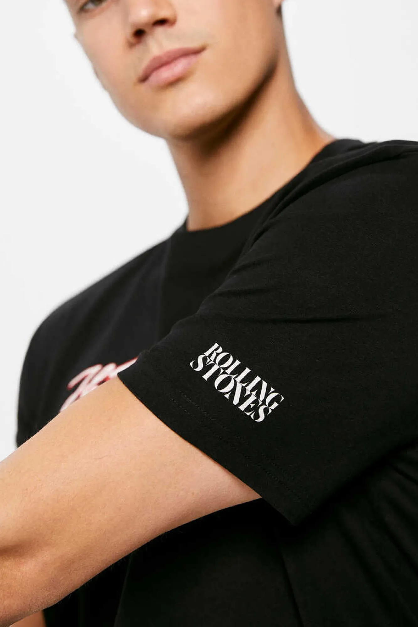 Springfield T-Shirt Rolling Stones Preto Outlet