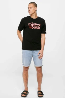 Springfield T-Shirt Rolling Stones Preto Outlet