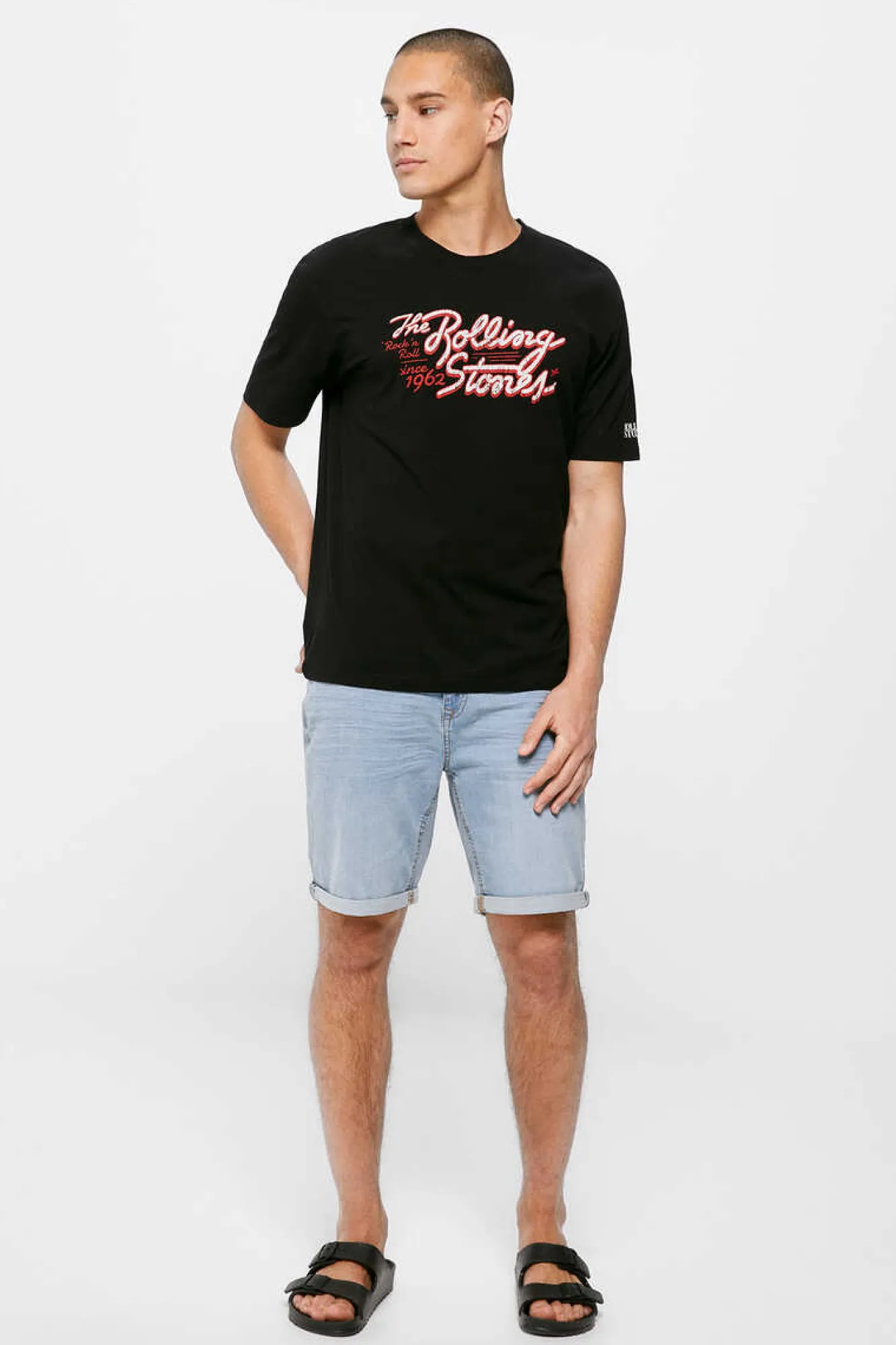 Springfield T-Shirt Rolling Stones Preto Outlet