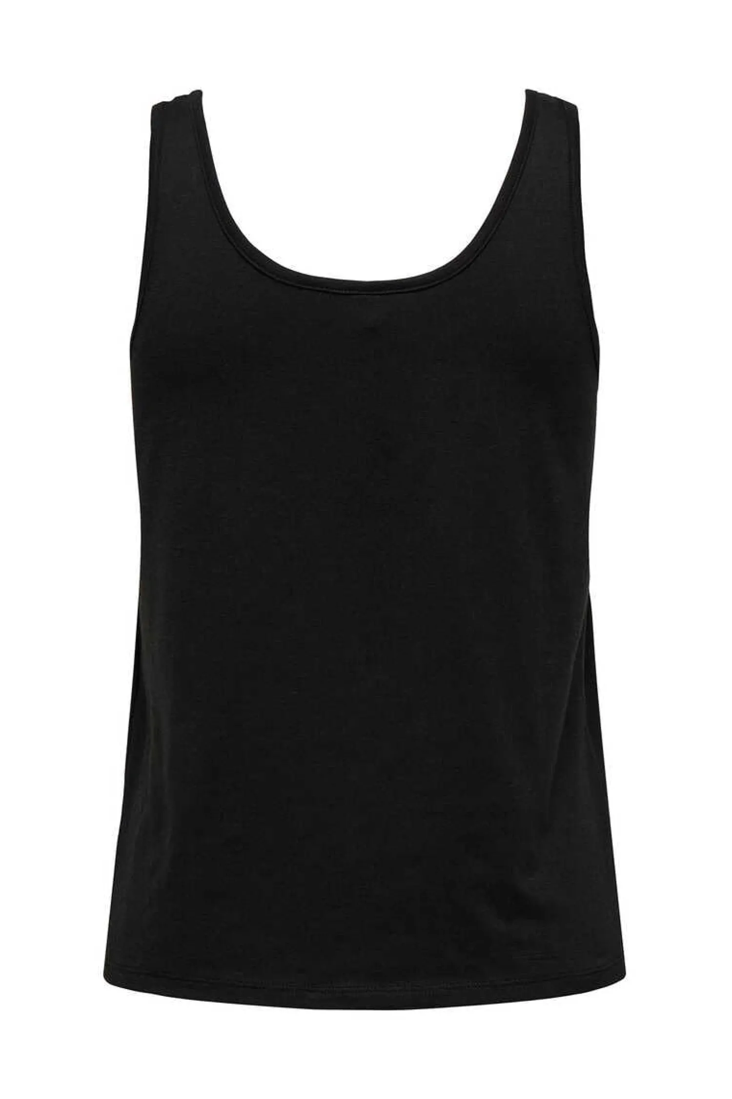 Only T-Shirts-T-Shirt Sem Mangas Lisa