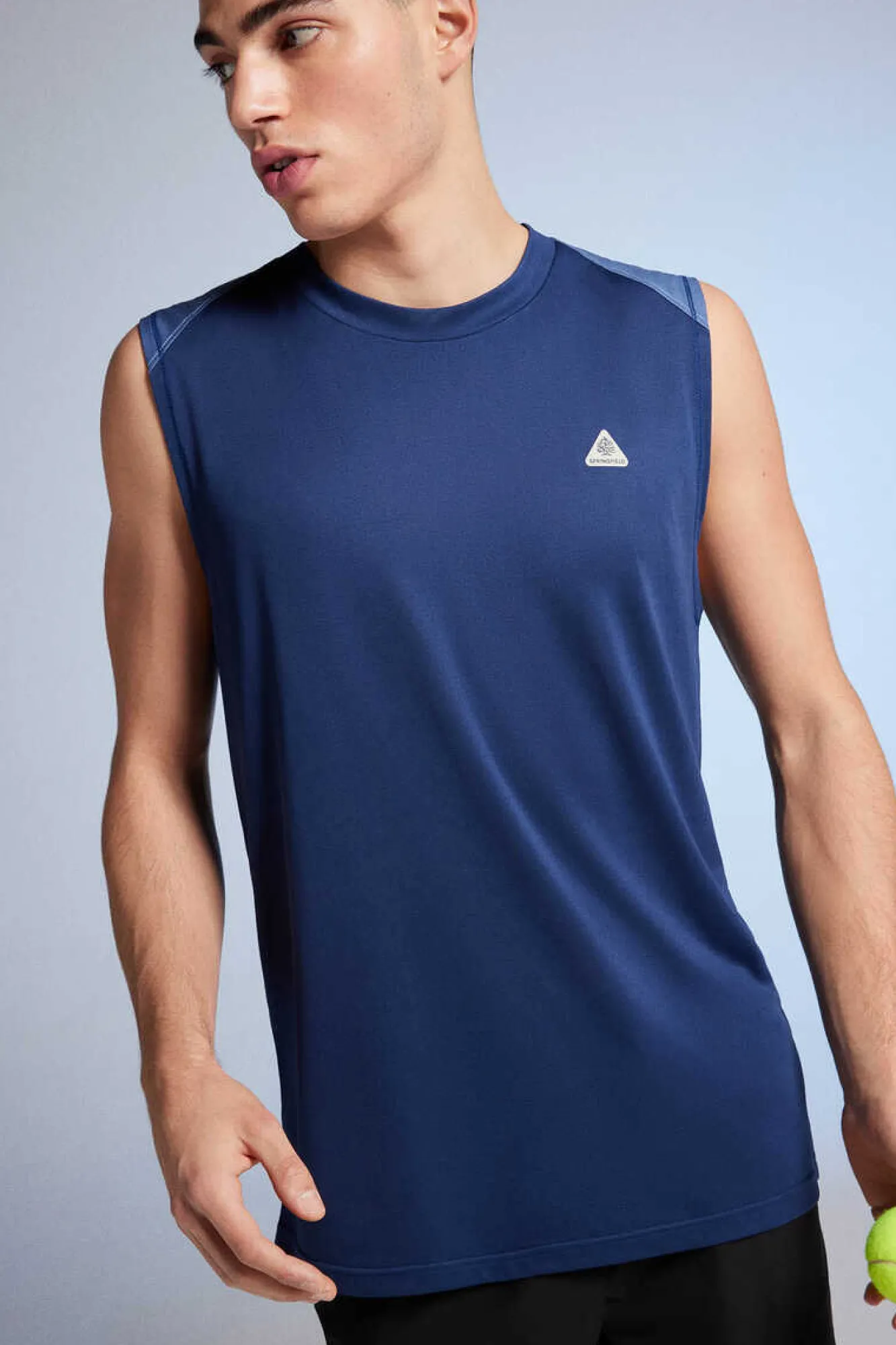 Springfield T-Shirt Sem Mangas Outdoor Azulado Clearance