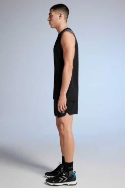 Springfield T-Shirt Sem Mangas Outdoor Preto New