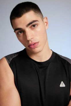 Springfield T-Shirt Sem Mangas Outdoor Preto New