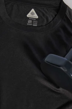 Springfield T-Shirt Sem Mangas Outdoor Preto New