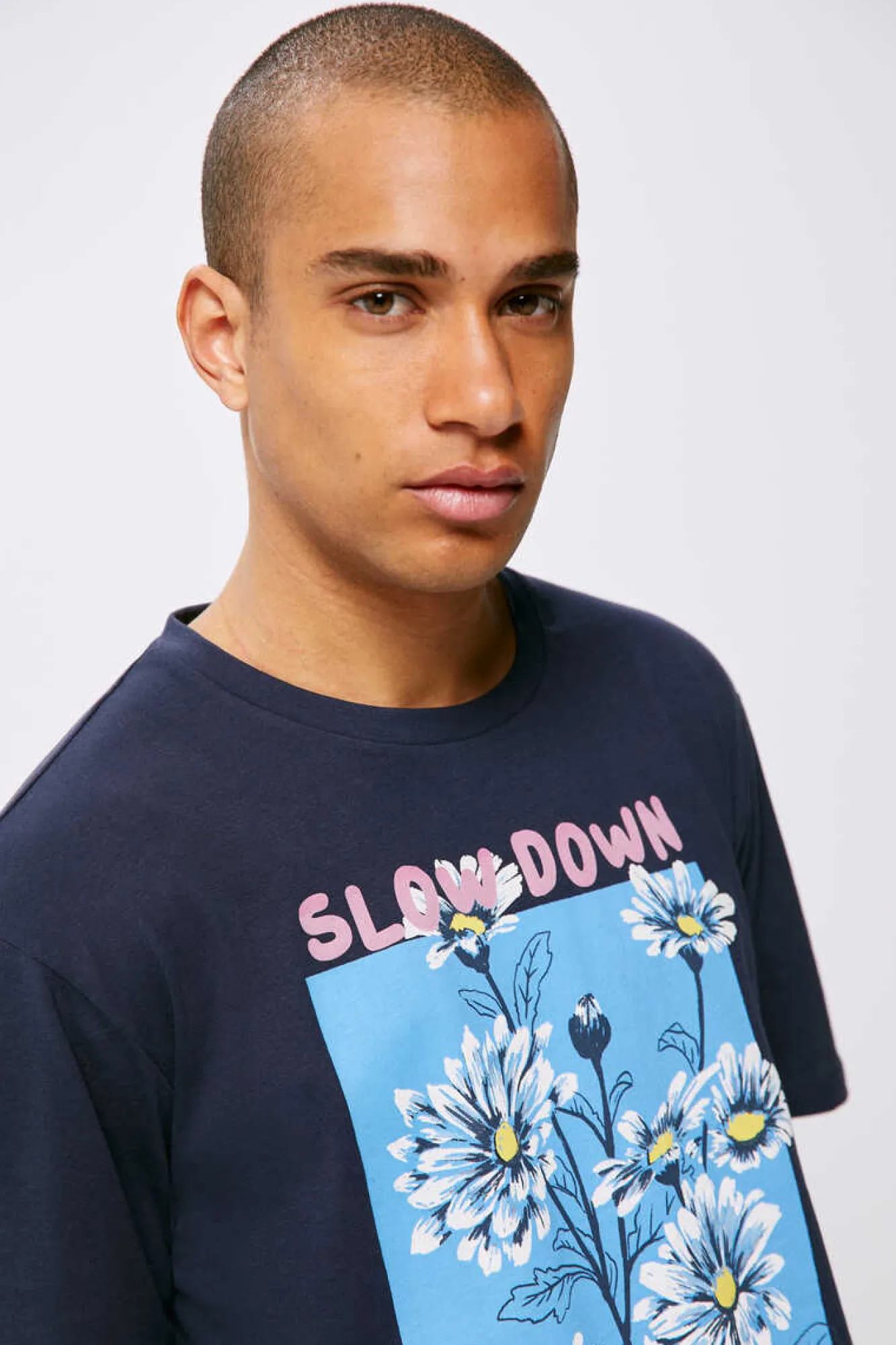 Springfield T-Shirt Slow Down Azul Best