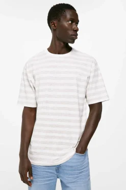 Springfield T-Shirt Slub All Over Cru Sale