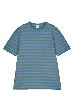 Springfield T-Shirt Slub All Over Azul