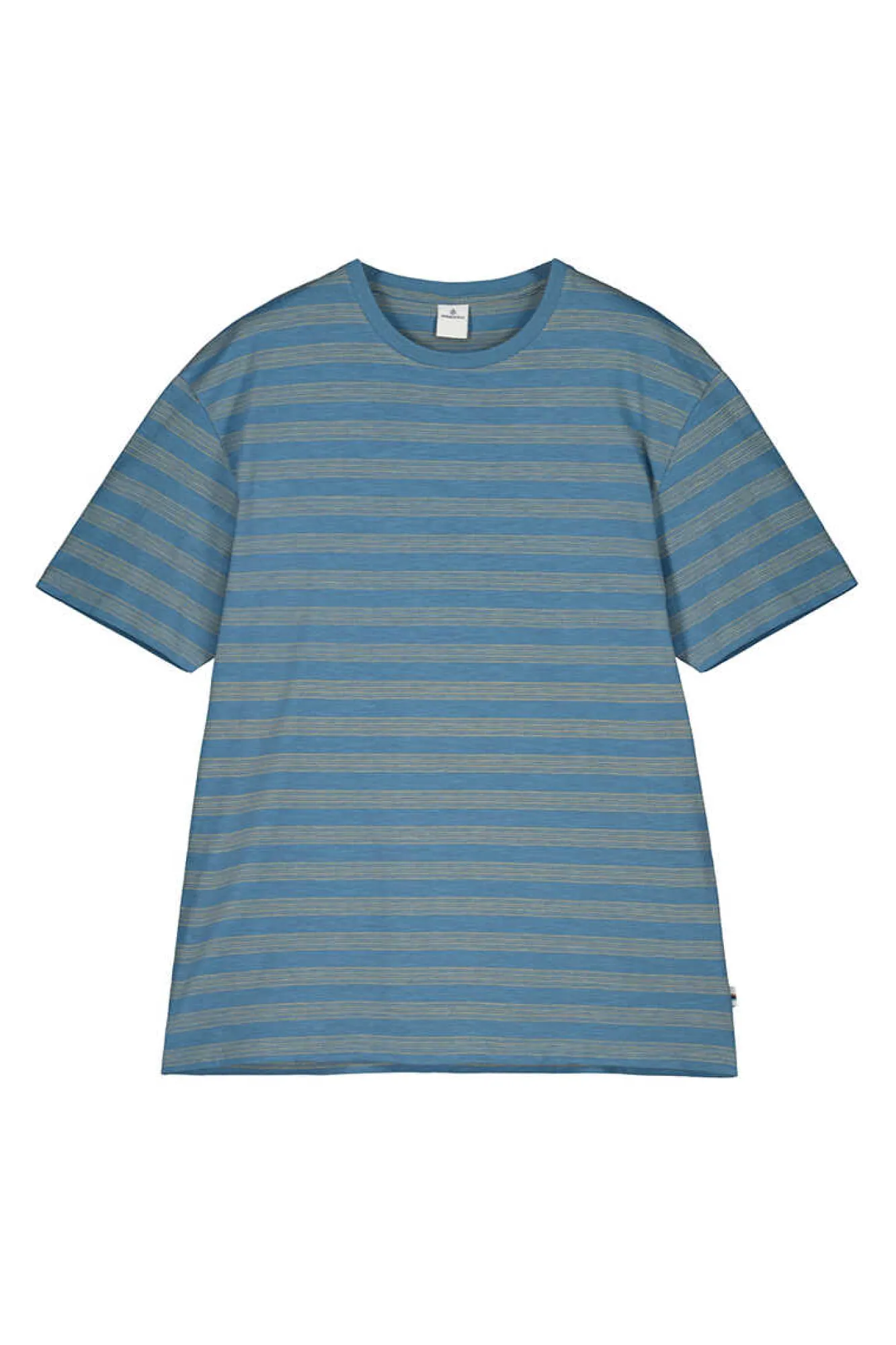 Springfield T-Shirt Slub All Over Azul