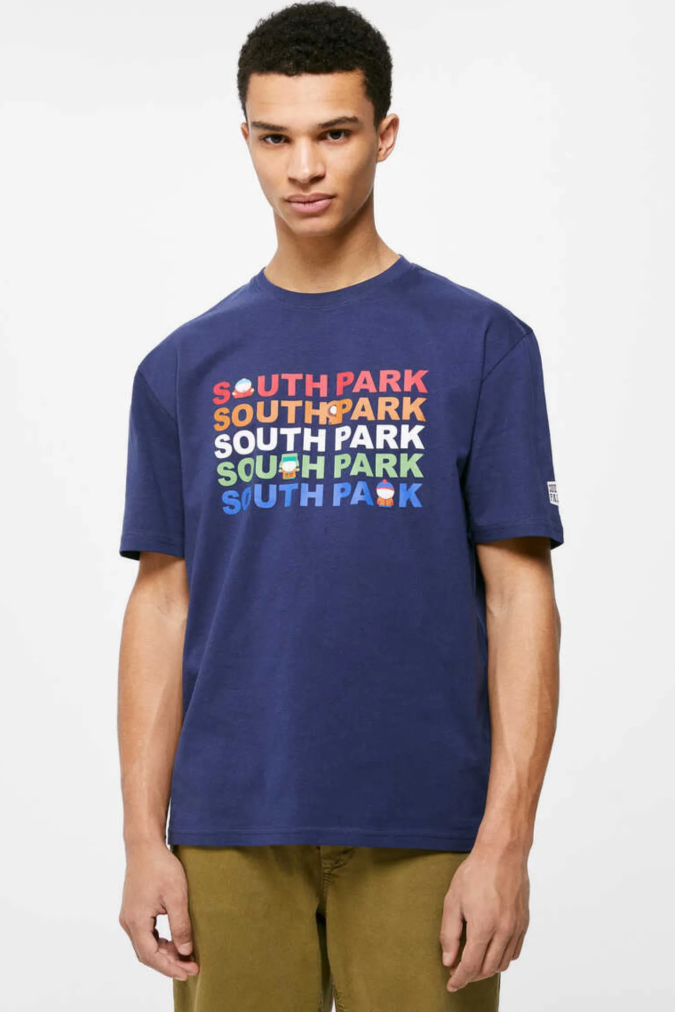 Springfield T-Shirt South Park Azulado Clearance