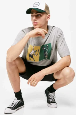 Springfield T-Shirt Sport Cinza Online