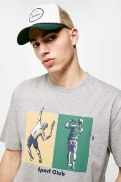 Springfield T-Shirt Sport Cinza Online