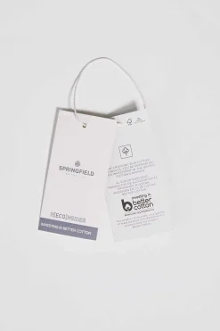 Springfield T-Shirt Springfied Laranja Discount