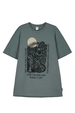 Springfield T-Shirt Tigre Violeta Sale