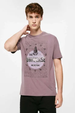 Springfield T-Shirt Universe Roxo Outlet