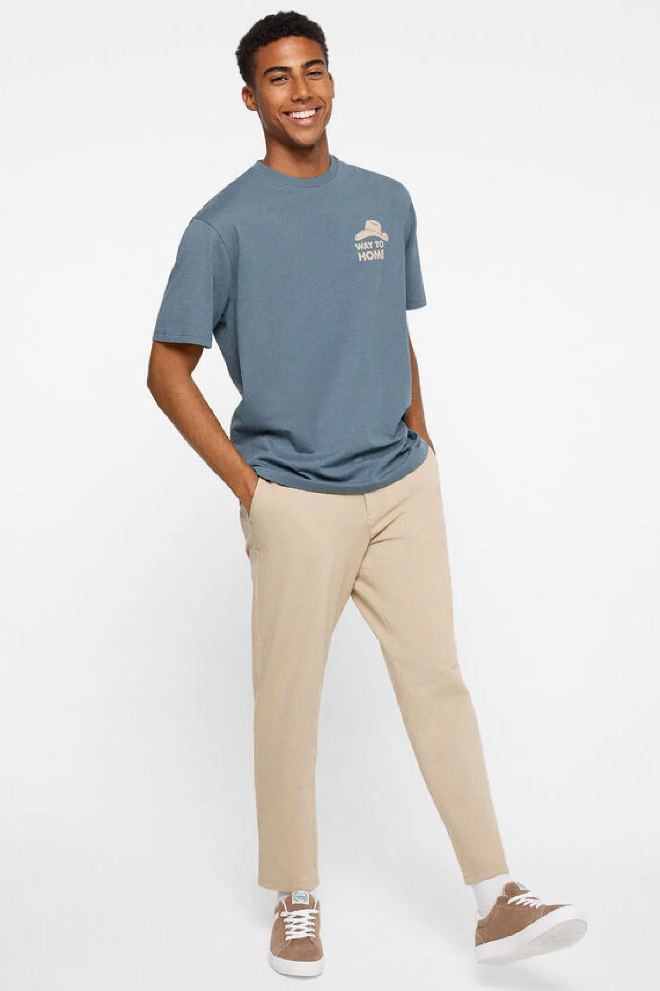 Springfield T-Shirt Way To Home Acqua Hot