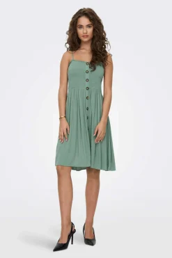 Only Vestidos E Macacoes-Vestido Alcas Favo De Mel