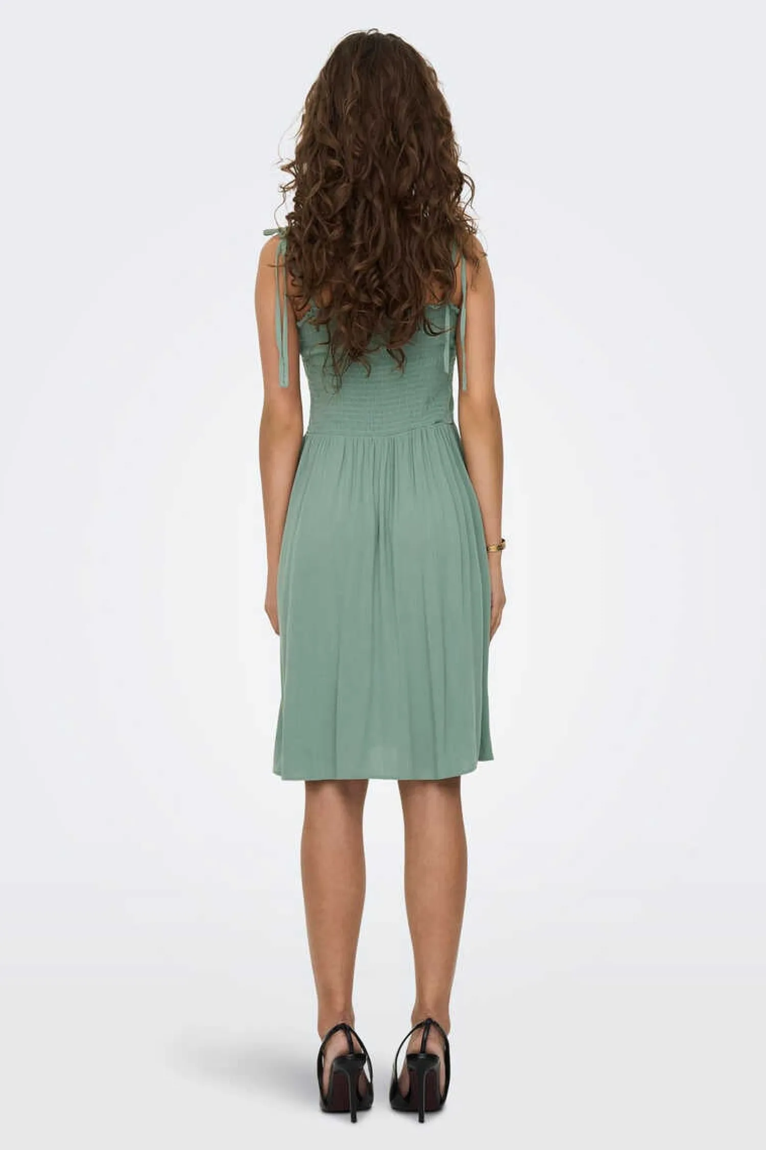 Only Vestidos E Macacoes-Vestido Alcas Favo De Mel