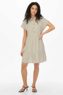 JDY Vestidos E Macacoes-Vestido Camiseiro Curto