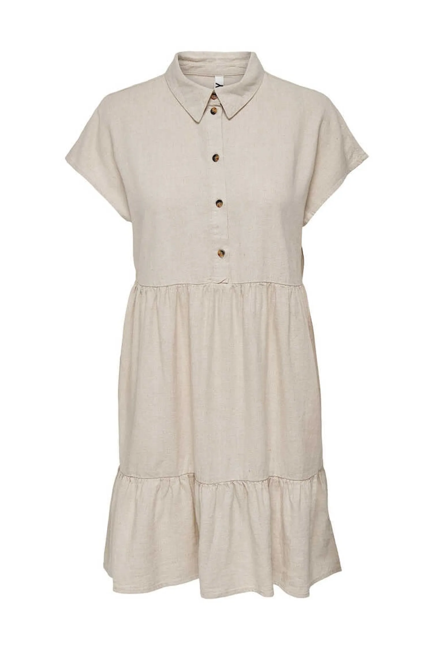 JDY Vestidos E Macacoes-Vestido Camiseiro Curto