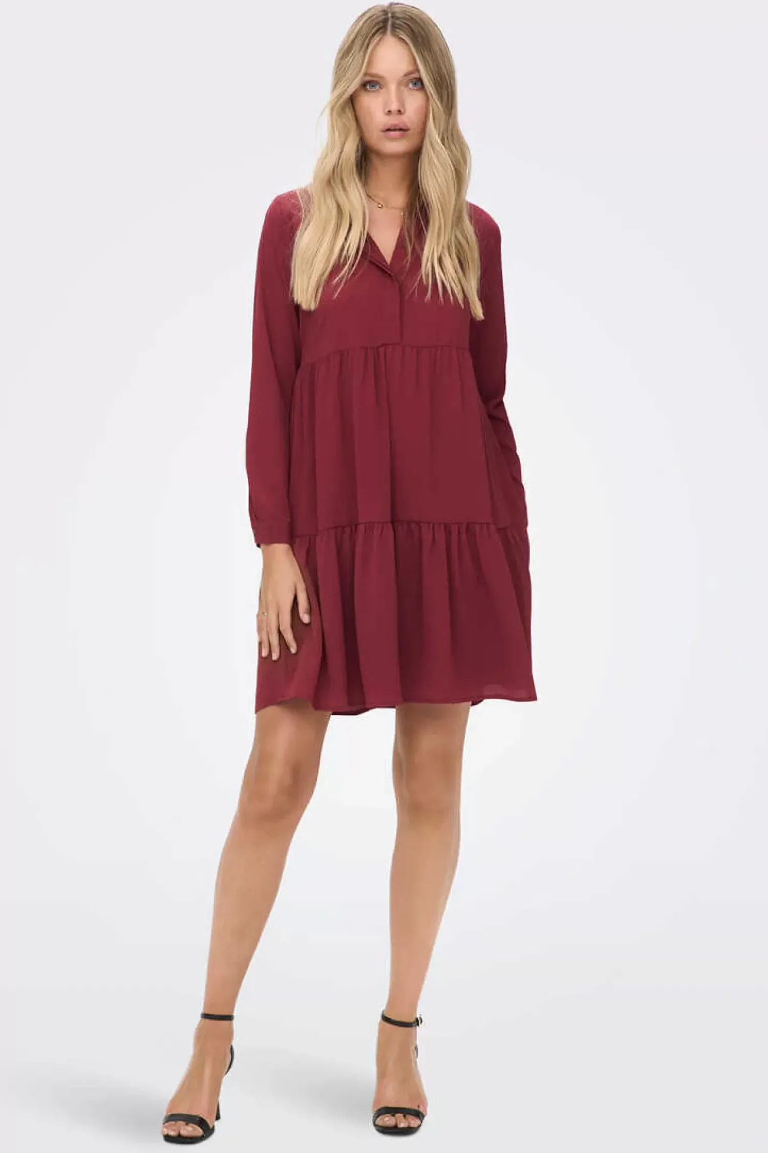 JDY Vestidos E Macacoes-Vestido Camiseiro Folgado