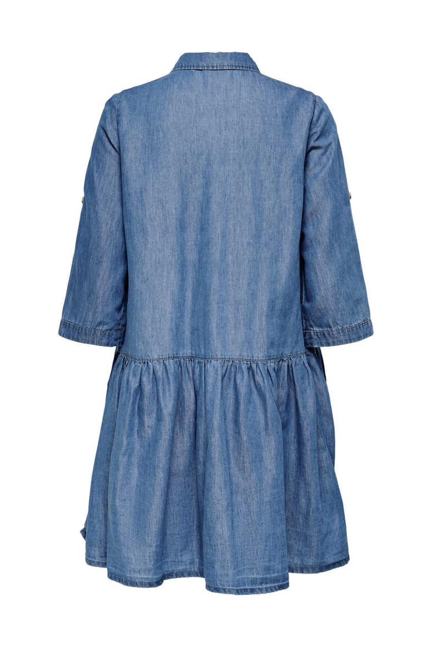 Only Vestidos E Macacoes-Vestido Camiseiro Lyocell