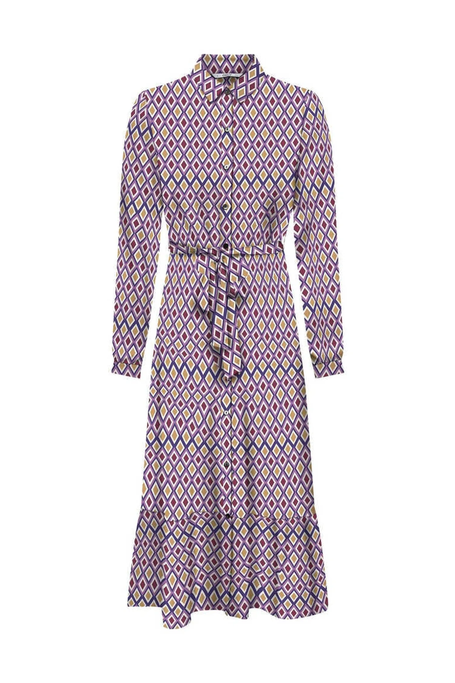 Only Vestidos E Macacoes-Vestido Camiseiro Midi