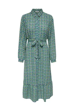 Only Vestidos E Macacoes-Vestido Camiseiro Midi