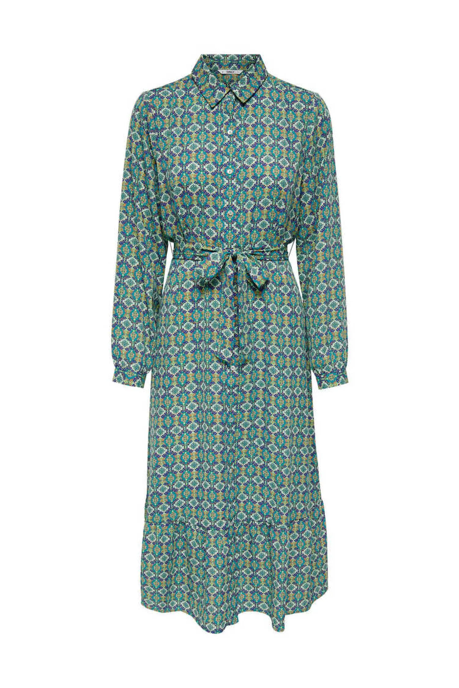 Only Vestidos E Macacoes-Vestido Camiseiro Midi